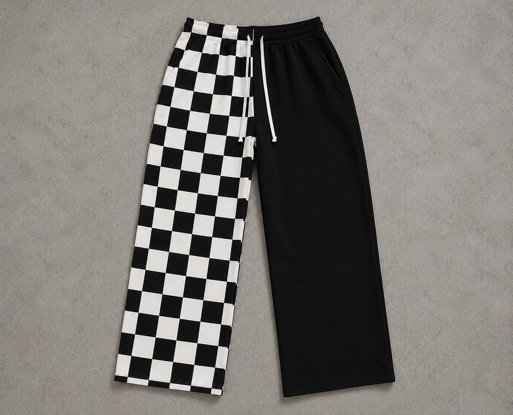 Split Color Pants