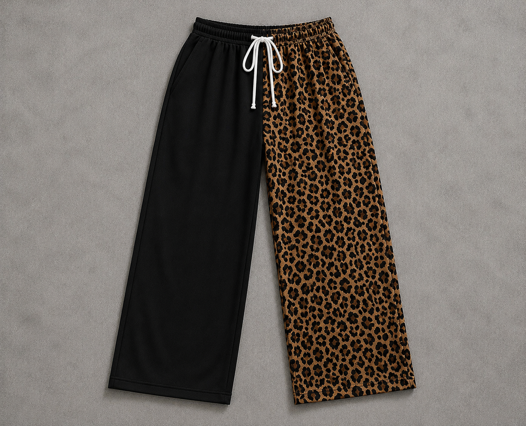Split Color Pants