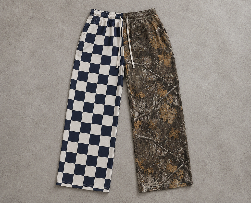Split Color Pants