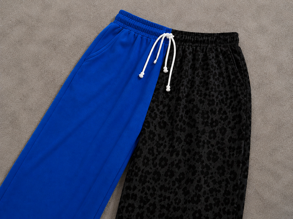 Split Color Pants