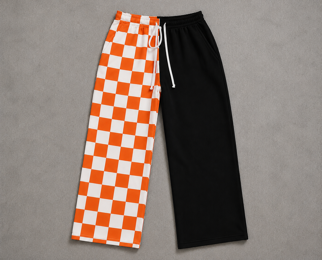 Split Color Pants