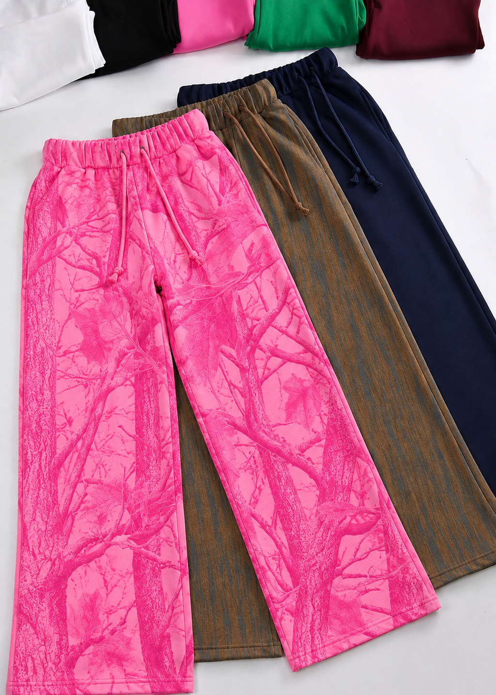Solid Matching Pants