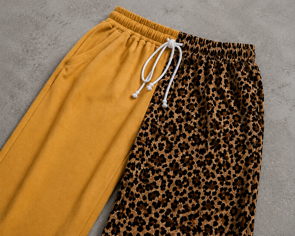 Split Color Pants