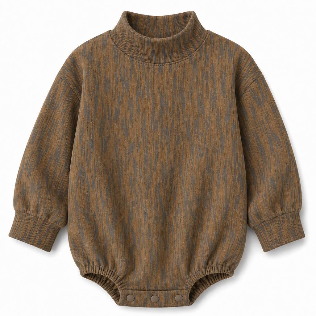 Mock Neck Bubbles