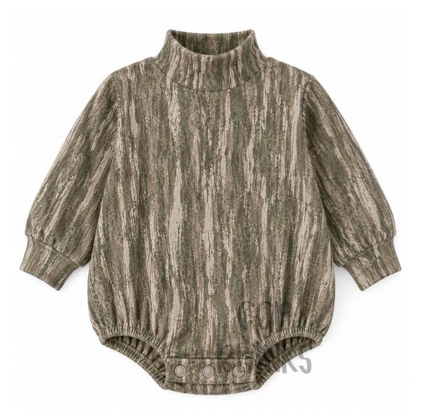 Mock Neck Bubbles
