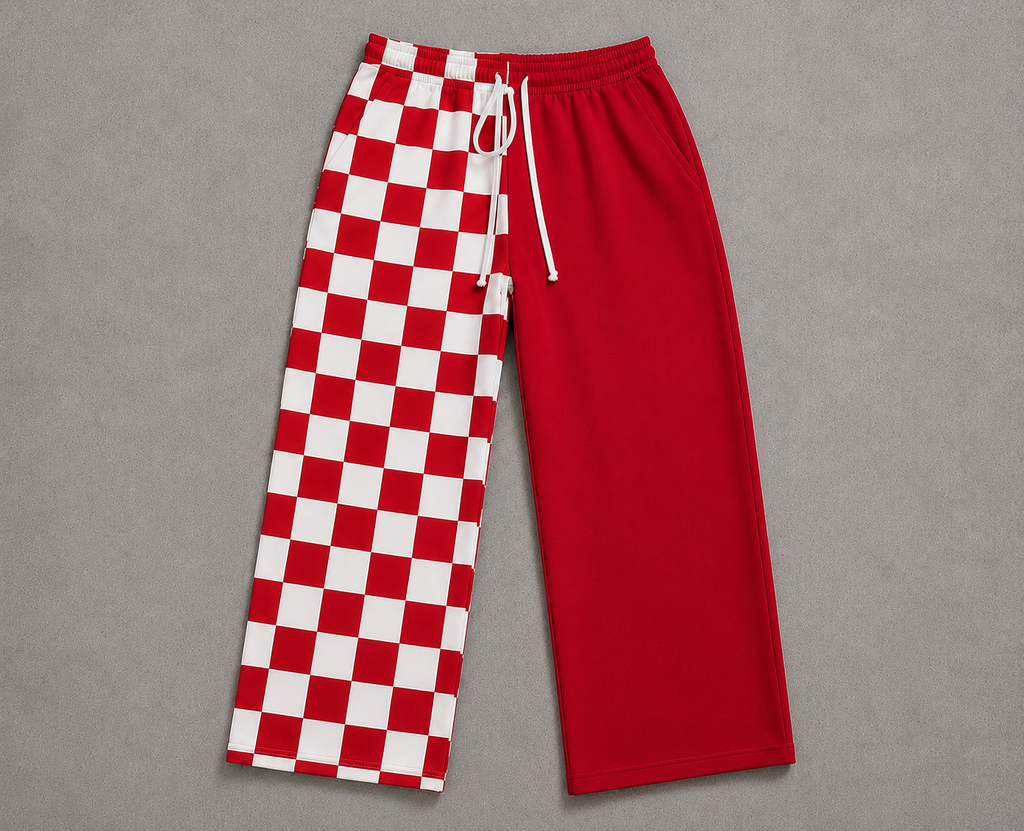 Split Color Pants
