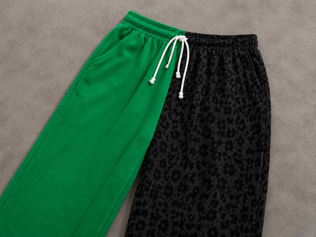 Split Color Pants