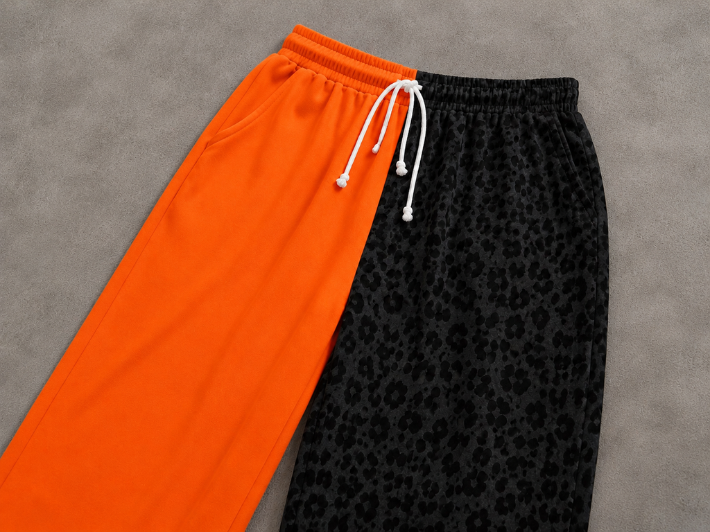 Split Color Pants
