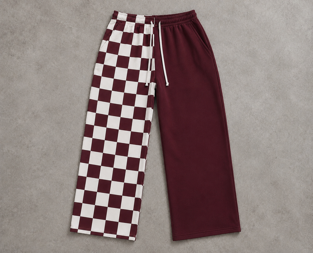 Split Color Pants