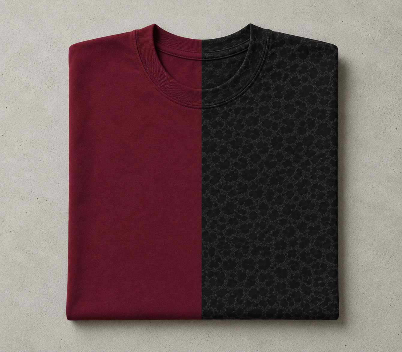 Split Color T-Shirts