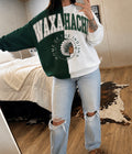 Split Color Crewnecks