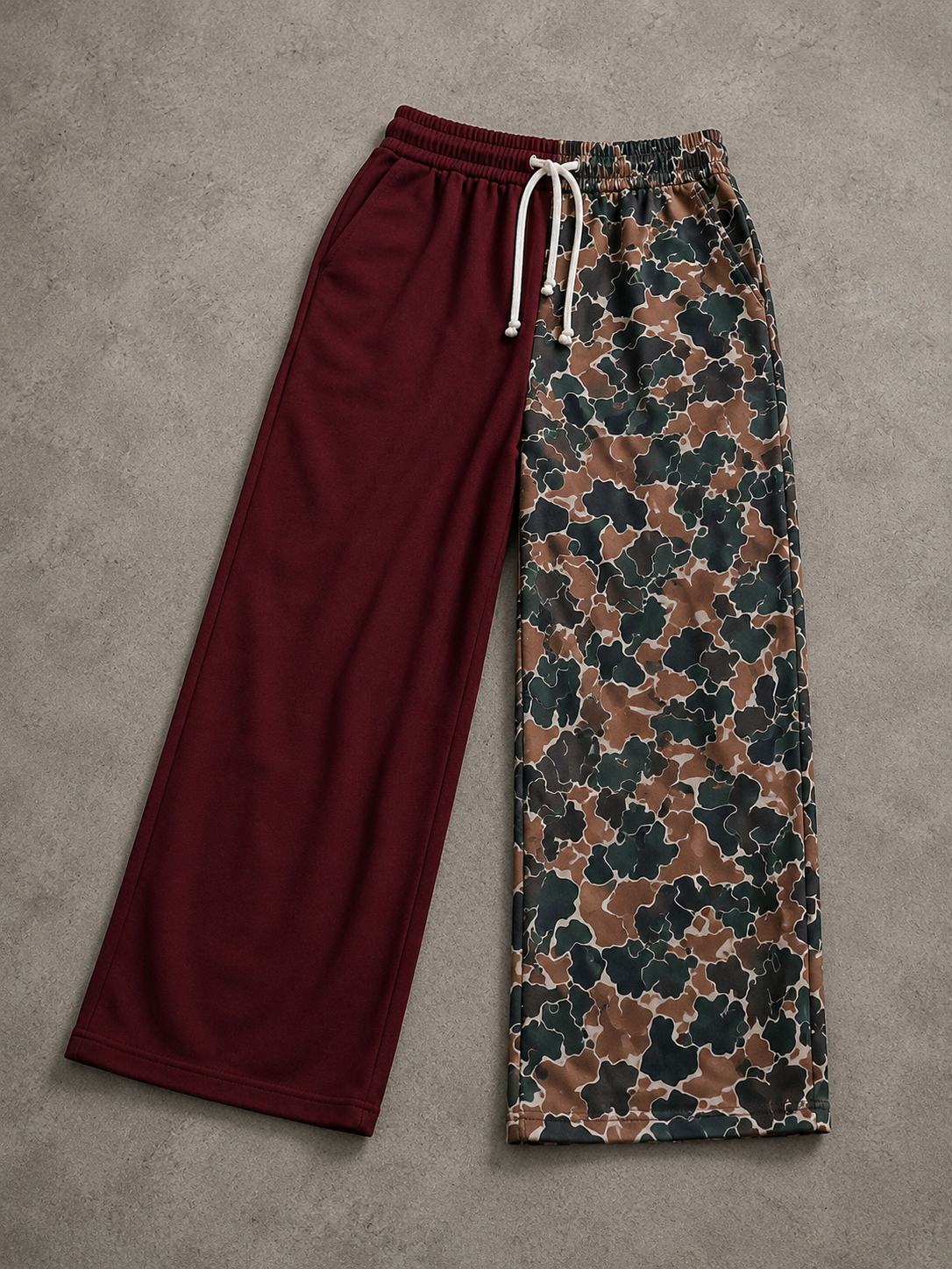 Split Color Pants