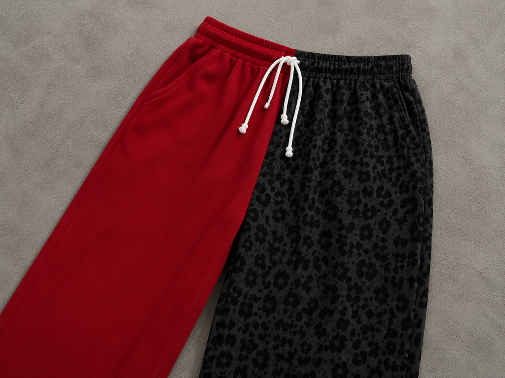 Split Color Pants