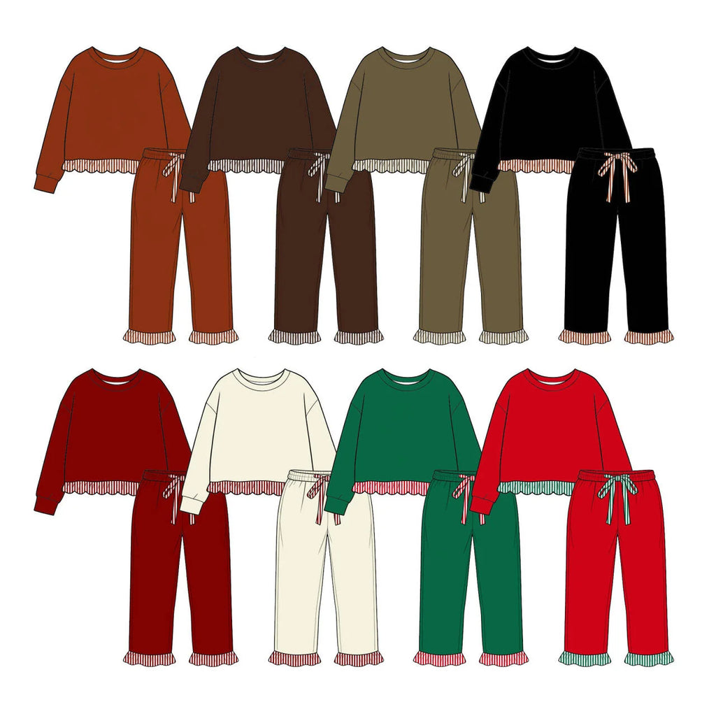Girls Ruffle Sets