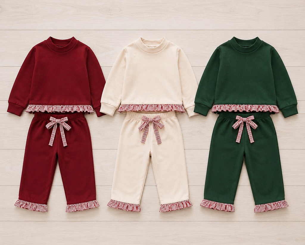 Girls Ruffle Sets
