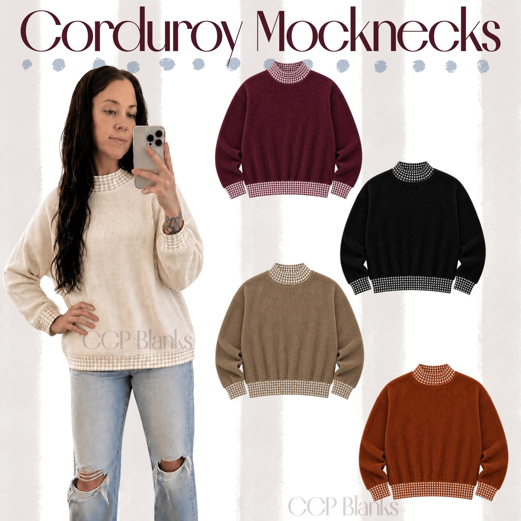 Corduroy Mocknecks