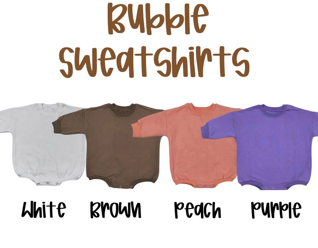 Bubble Sweatshirts