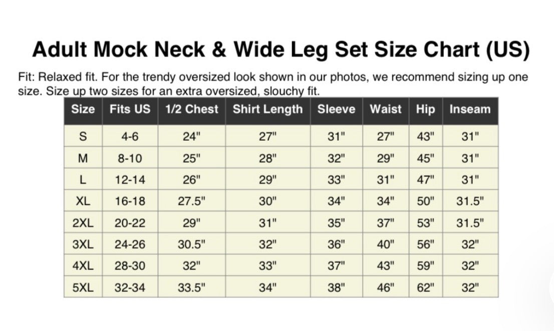 Patchwork Mockneck Sets